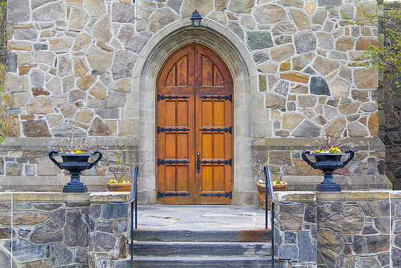 Church Doorway, Woodstock, VT